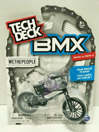 Tech Deck Bmx Finger Bikes Series 12 Wethepeople Black/black