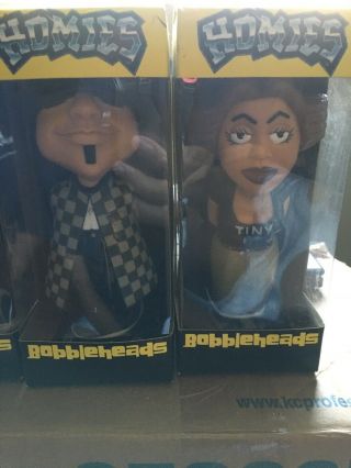RARE Complete Set Of 4 Homies 6 Inch Bobbleheads With Secret Compartments NIP 3