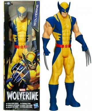 Official Marvel Wolverine X Men Titan Hero Action Figure Gift Toy Kids Avengers