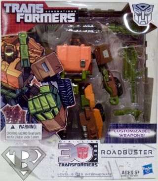 Roadbuster Transformers Generations 30th Voyager Class Autobot Figure 8 2014