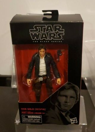 Star Wars The Black Series Han Solo Bespin 80.  Never Opened.  Check Pics