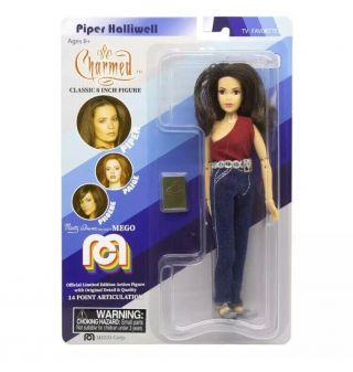 Mego Limited Collectible Toy Charmed Piper Halliwell Action Figure 8 " Doll