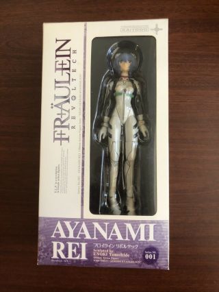 Kaiyodo Fraulein Revoltech Evangelion Rei Ayanami Pvc Figure From Japan