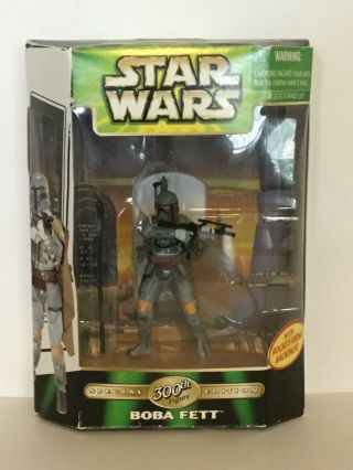 Star Wars Power Of The Force Boba Fett 300th Special Edition Action Figure