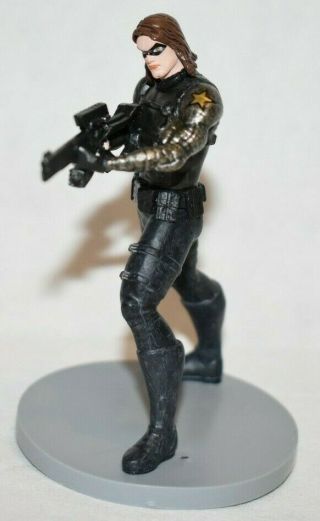 Disney Authentic Winter Soldier Figurine Cake Topper Avengers Marvel Toy