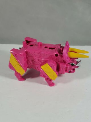 Power Rangers Dino Charge Megazord Zord Figure Pink Triceratops Zord Arm Bandai