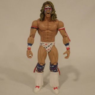 2011 Wwf Wwe Mattel The Ultimate Warrior Elite Flashback Wrestling Figure