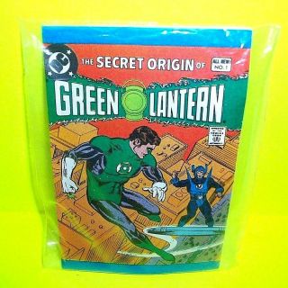 Vtg The Secret Origin Of Green Lantern Dc Mini Comic Book Tart N Tangy Candy Bag