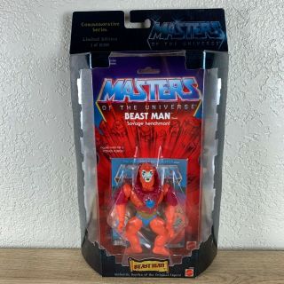 Masters Of The Universe Beast Man Figure Commemorative Edition 2001 Motu Nib