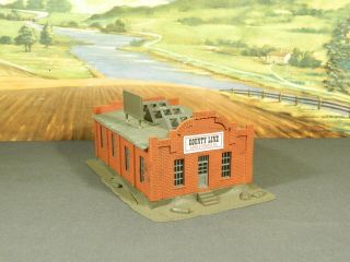 Ho 1:87 Built Model Building Small Industrial Workshop County Line Sand & Gravel
