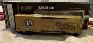 K - Line Electric Trains O Scale National Model And Hobby Show Boxcar K641 - 9021