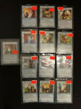 Middle Earth The Wizards Limited Set Of 13 Dwarves (thorin,  Balin Et Al) Hobbit