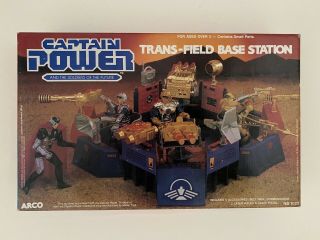 Captain Power Trans - Field Base Station Factory (1987)