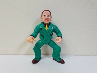 Disney Dick Tracy Influence Action Figure Playmates 1990 Loose 5 " Green Scrubs