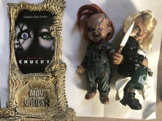 Mcfarlane Toys Movie Maniacs Bride Of Chucky Box Set Figures
