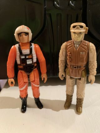 Star Wars Vintage Kenner Luke Skywalker Hoth Battle Gear,  X - Wing Fighter Pilot.