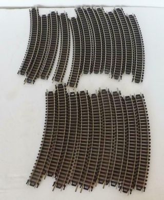 Atlas N Scale Track 20 Pc Of 6 " Curved