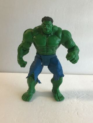 The Hulk Movie Punching Hasbro Marvel Legends 2003 6 Inch Action Figure Loose