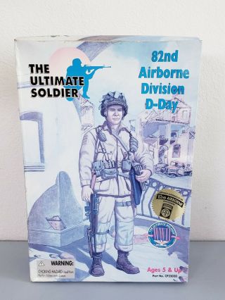 1999 The Ultimate Soldier 82nd Airborne Division D - Day 12 " Soldier Wwii Nib