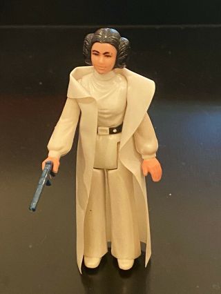 Vintage 1st 12 Princess Leia Star Wars Action Figure 1977 Taiwan - Complete