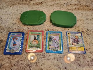 Digimon Digital Monster: Taco Bell Tin Metal Cards W/ Case