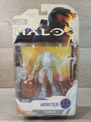 Arbiter Active Camo Halo 3 Action Figure By Mcfarlane Toys Packaging