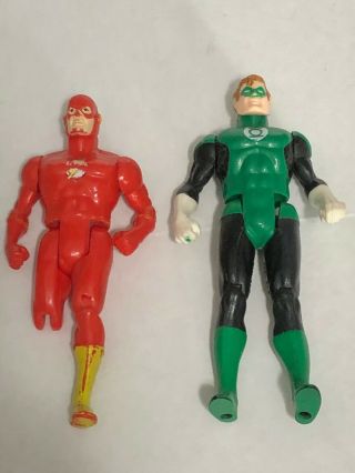 Vintage Kenner Powers Green Lantern & Flash Figures Parts