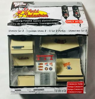 Tech Deck World Industries Htf 45mm Training Facility 2010 Ultimate Set 2 Target
