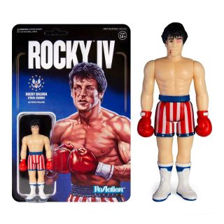 Super7 Rocky Final Round Rocky (beat Up) Reaction Figure 3.  75 - Inch Action Figure