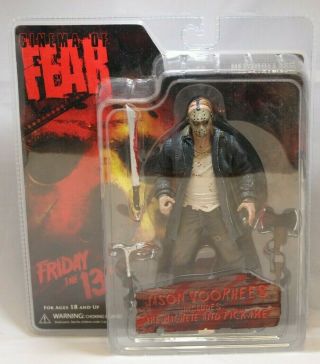 Cinema Of Fear Friday The 13th Jason Voorhees With Machete And Pick Axe Nib