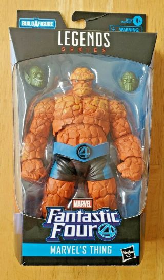 Marvel Legends The Thing Action Figure Skrull Baf Fantastic Four