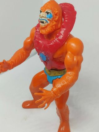 Vintage He - Man Masters of the Universe MOTU Beast Man Soft Head 1981 Taiwan 3