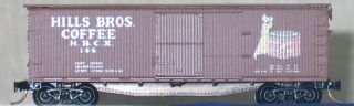 Kadee Micro Trains 42100 - N Scale - 40 Foot Double Wood Sheathed Boxcar Hills Bros