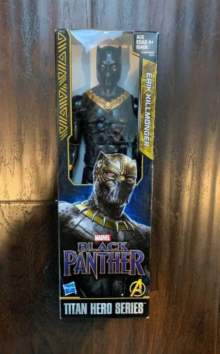 Marvel Black Panther Titan Hero Series 12 - Inch Erik Killmonger Bnib 2019