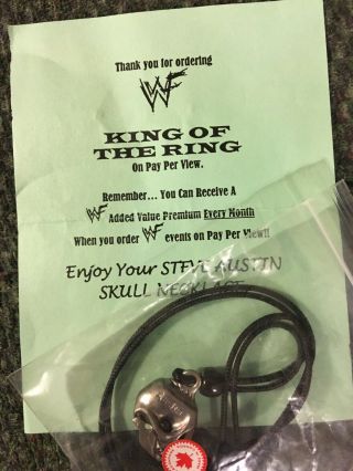 Wwe Wwf Stone Cold 1998 King Of The Ring Ppv Mail - Away Exclusive Retro