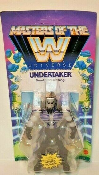Masters Of The Universe Undertaker Wwe Action Figure Glows In The Dark