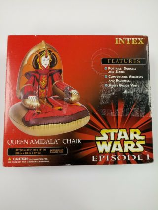 - Box - Star Wars Ep 1 Queen Amidala Inflatable Chair (intex)