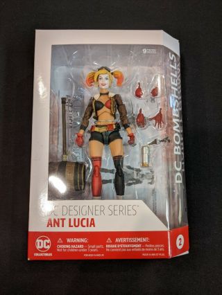 Dc Bombshells Dc Designer Series Ant Lucia Harley Quinn Action Figure