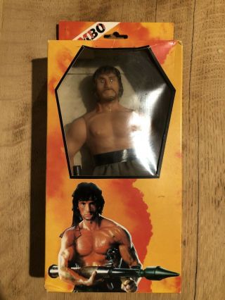 Rare Rambo Stallone First Blood Part 2 Action Figure Doll 9 " Nib