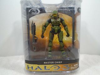 Master Chief Spartan - 117 Halo 3 Action Figure By Mcfarlane Toys Series 1