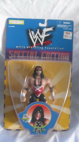 Rare Wwf Special Edition Series 5 X - Pac Action Figure From Jakks 1999 T988