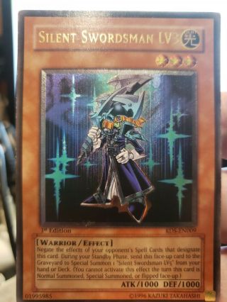 Yugioh Silent Swordsman Lv3 Ultimate Rare Lp