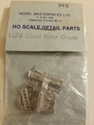 Ho Scale Model Masterpieces Ltd Chord Pump Organ Kit 1870