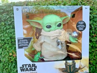 Star Wars Baby Yoda Mandalorian Child Plush Doll Accessories Mattel
