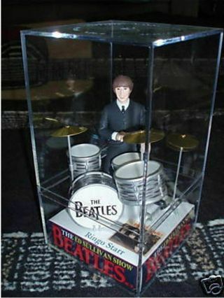 Ed Sullivan The Beatles Ringo Figure Doll Case Apple Emi Memorabilia