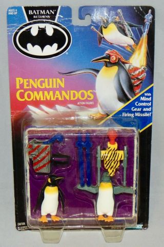 1991 Kenner Batman Returns Penguin Commandos Action Figures