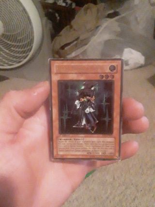 Yugioh - Silent Swordsman Lv3 Ultimate Rare - 1st Edition - Moderate Play