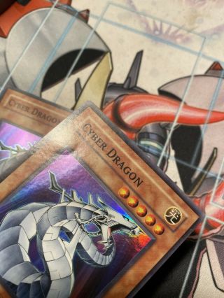 Cyber Dragon x3 - CRV - EN015 Rare Yugioh Cards 3