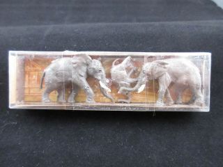 Vintage Merten Ho Miniature Figure/animals African Elelphant Family 748 Nib
