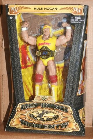 Wwe Mattel Defining Moments Hulk Hogan Elite Figure Cjk99 Wwf Wcw Nwo Hollywood